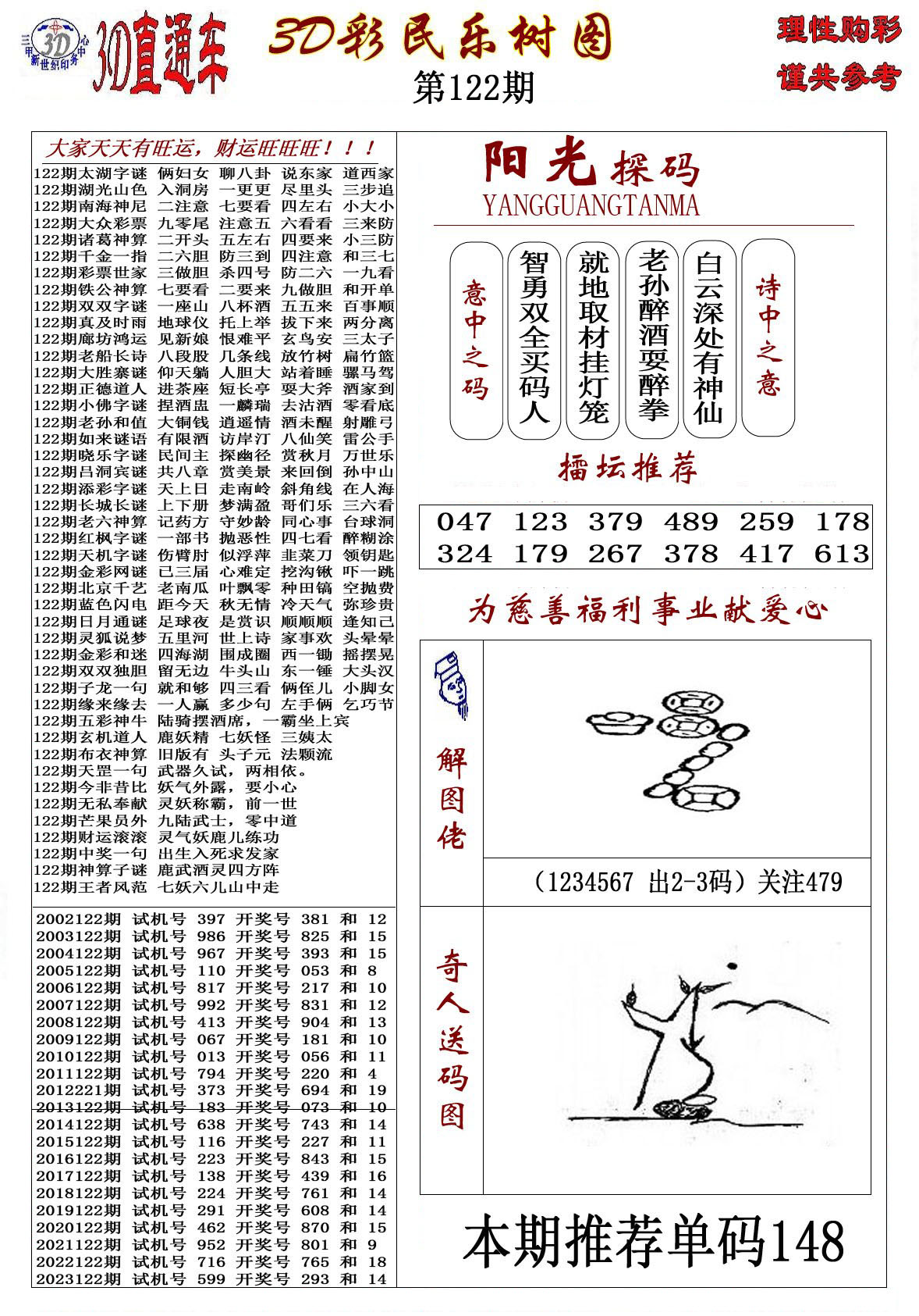 3D彩民乐树图