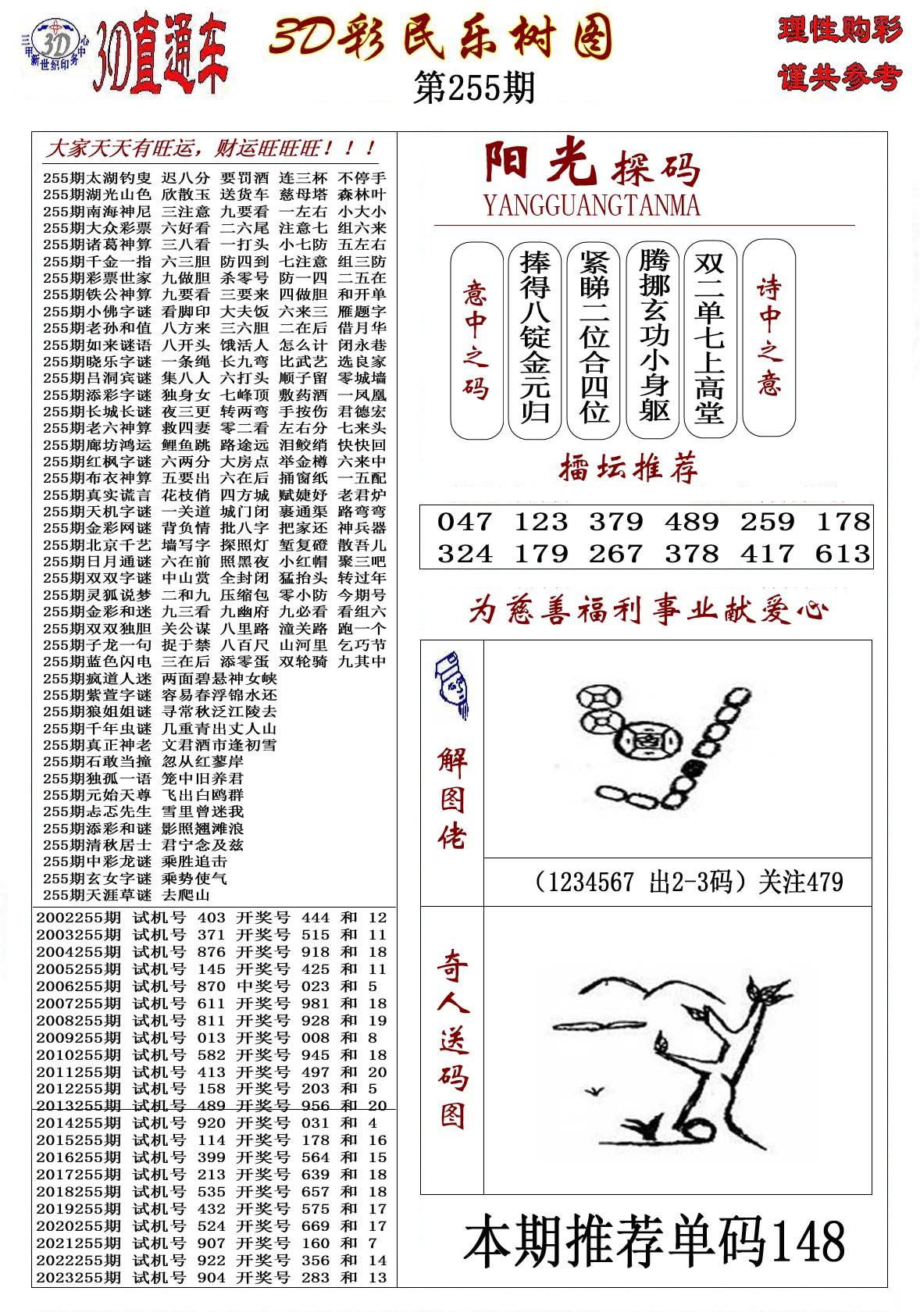 3D彩民乐树图