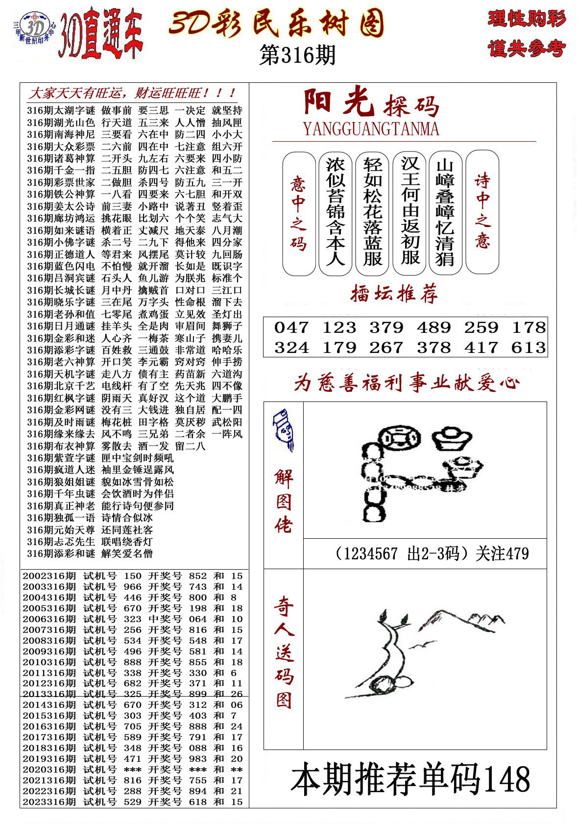 3D彩民乐树图