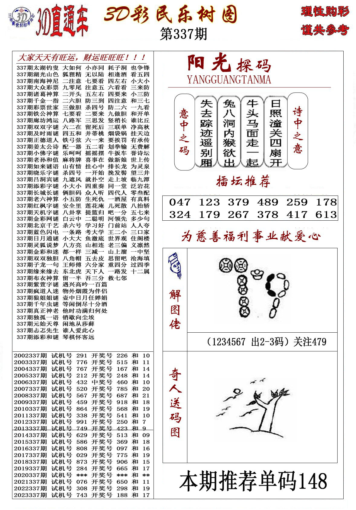 3D彩民乐树图