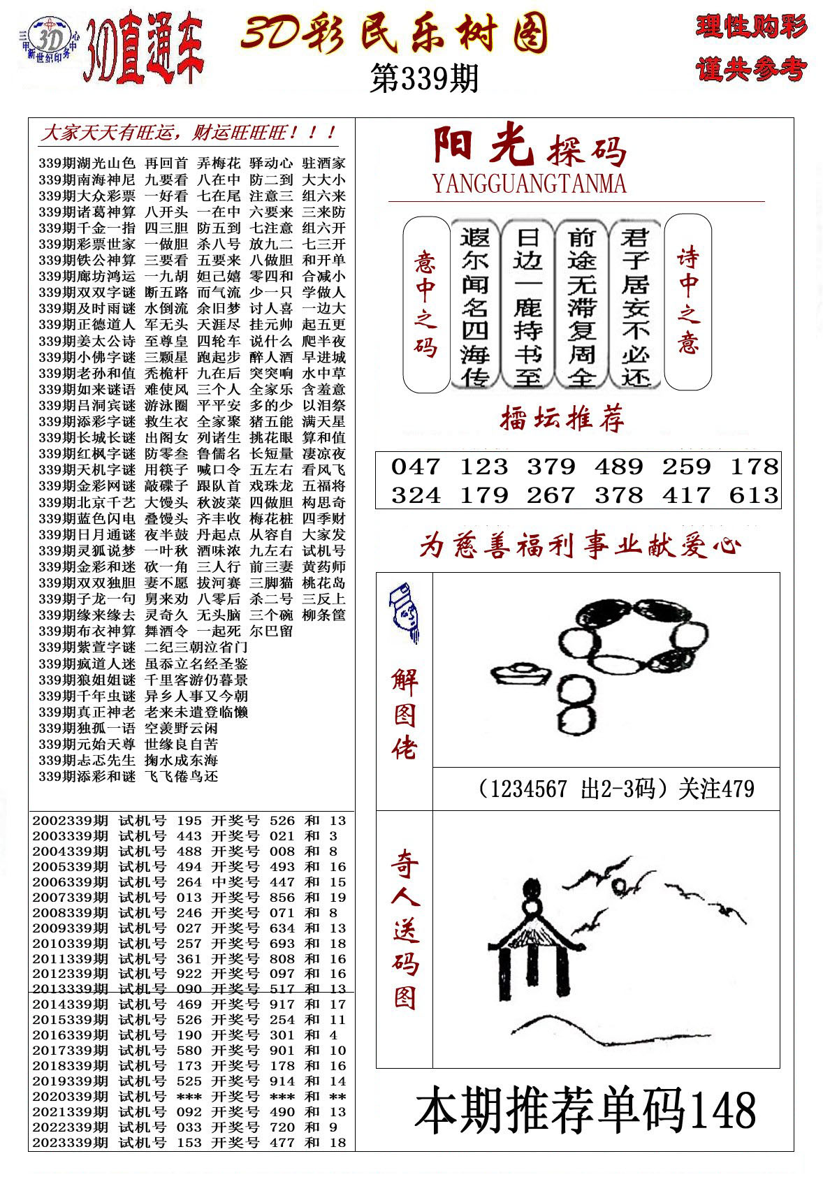 3D彩民乐树图