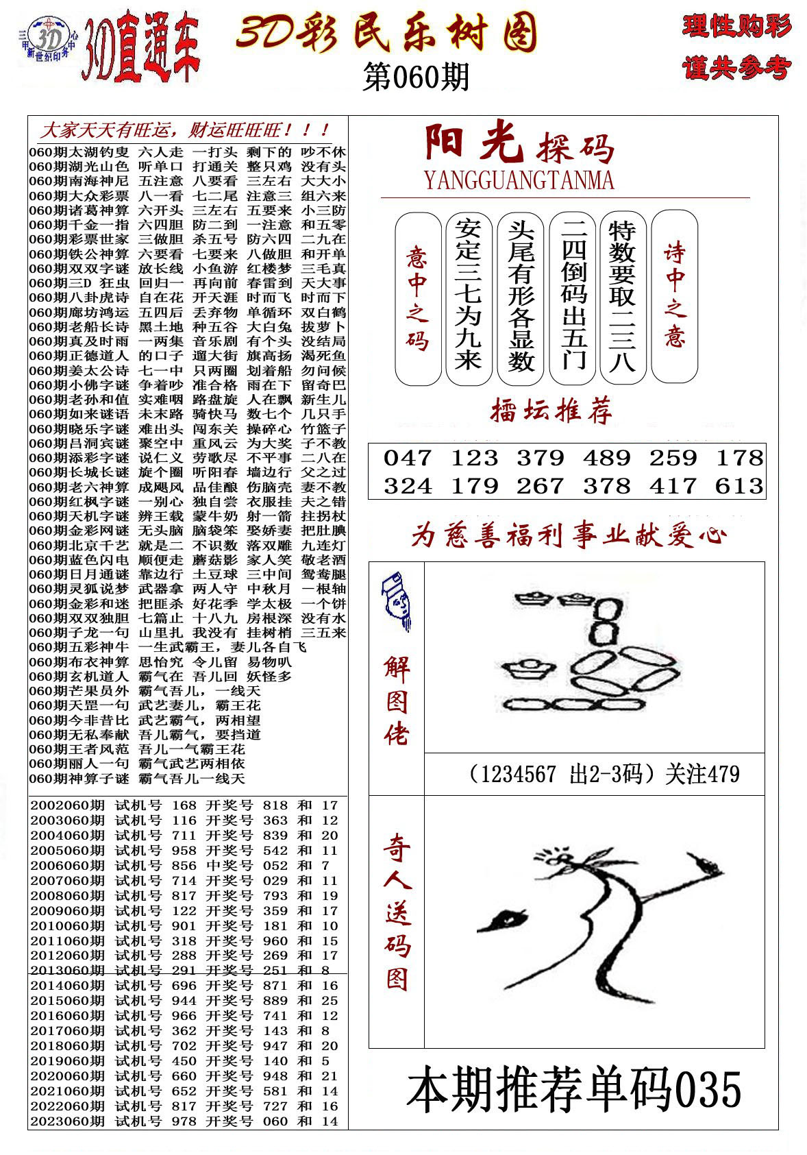 3D彩民乐树图