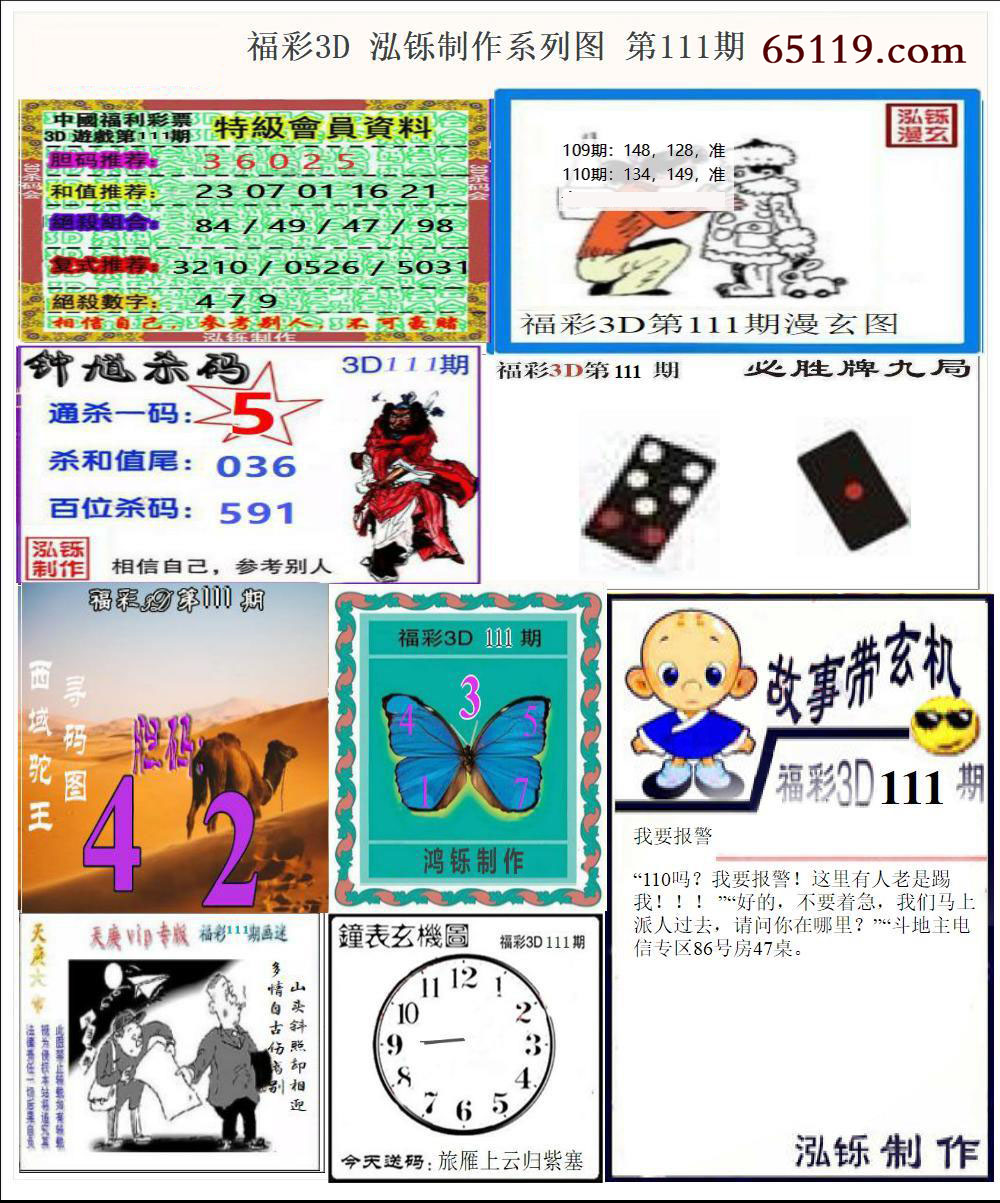 福彩3D泓铄系列图