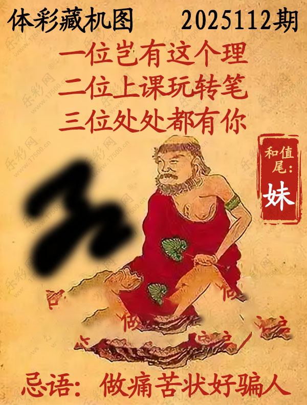体彩P3藏机图