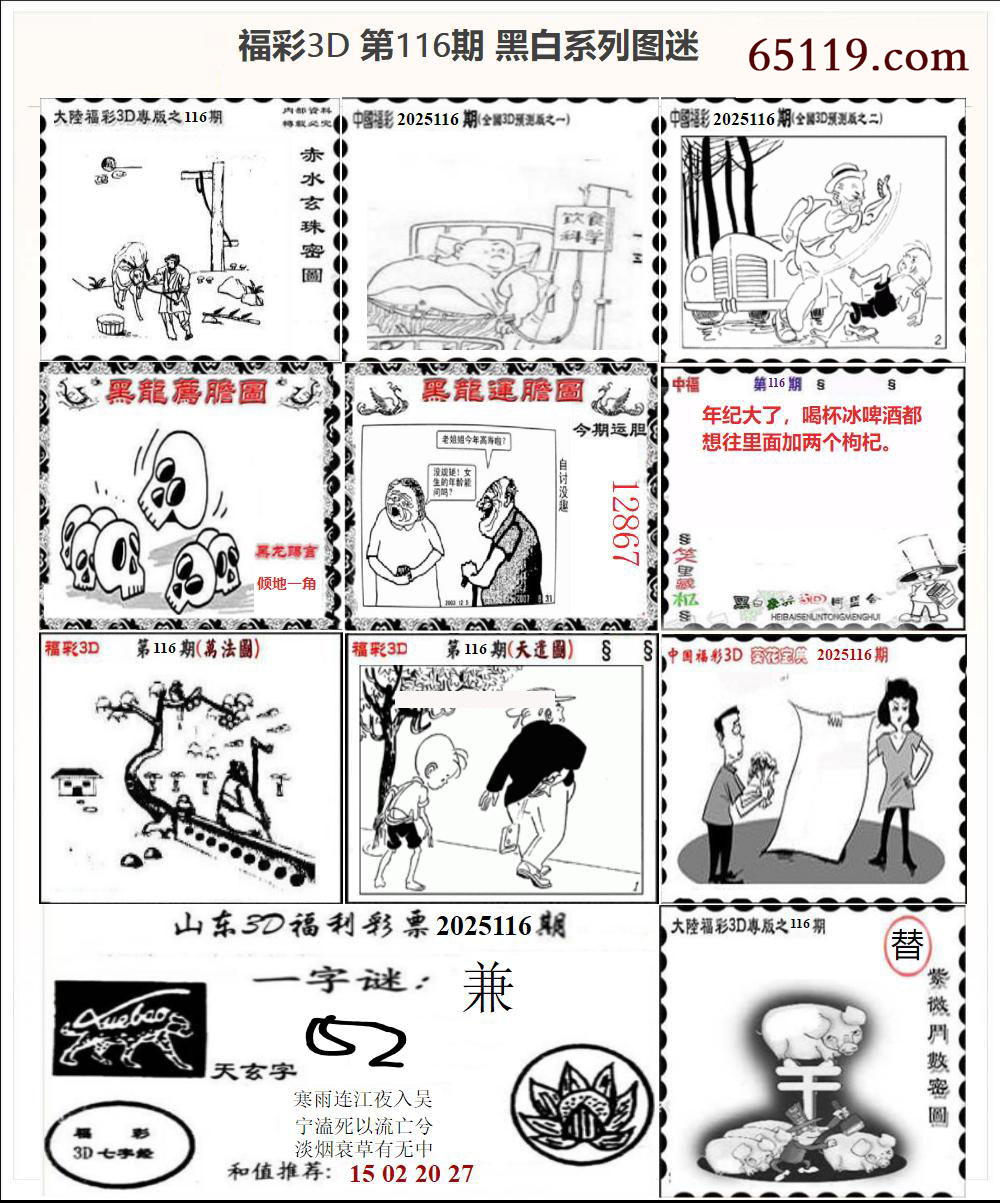 3D黑白系列图迷