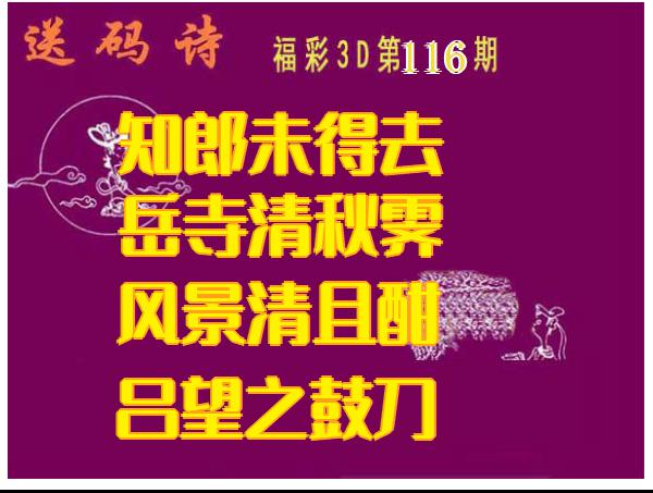 送码诗