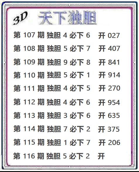 天下独胆