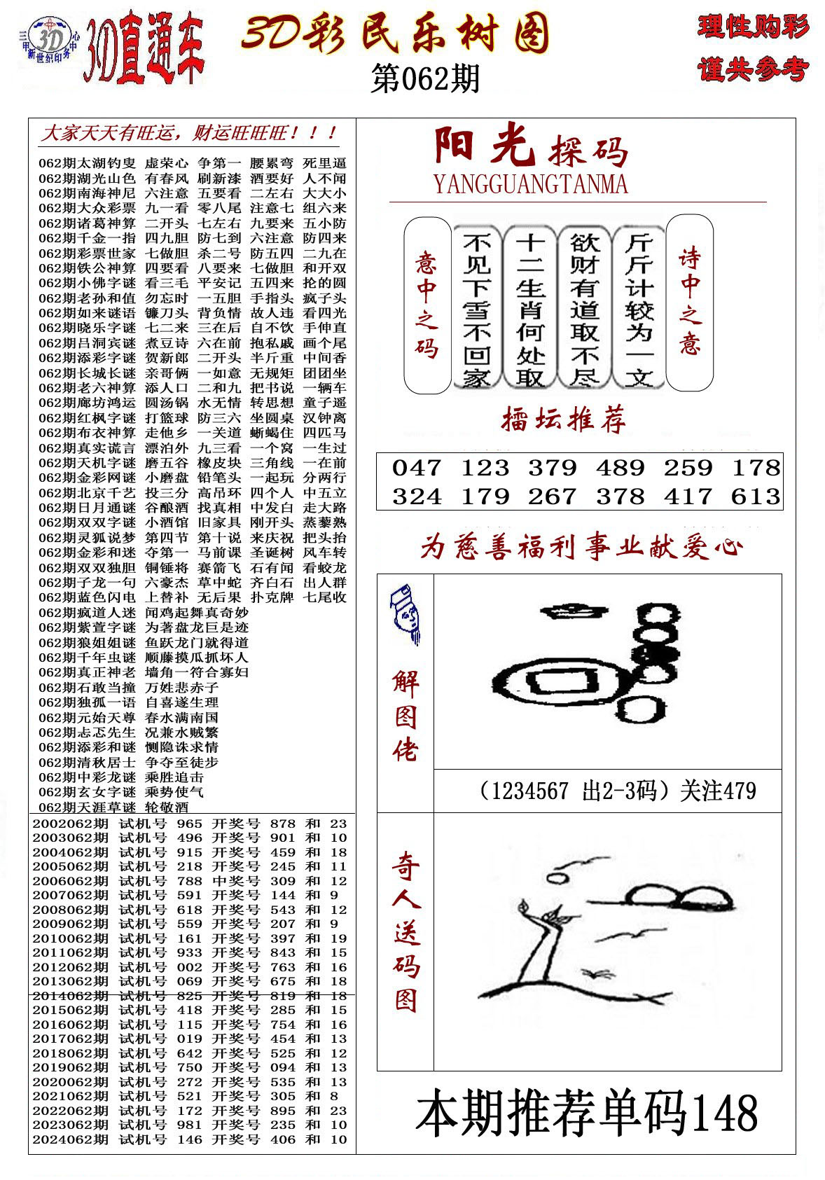 3D彩民乐树图