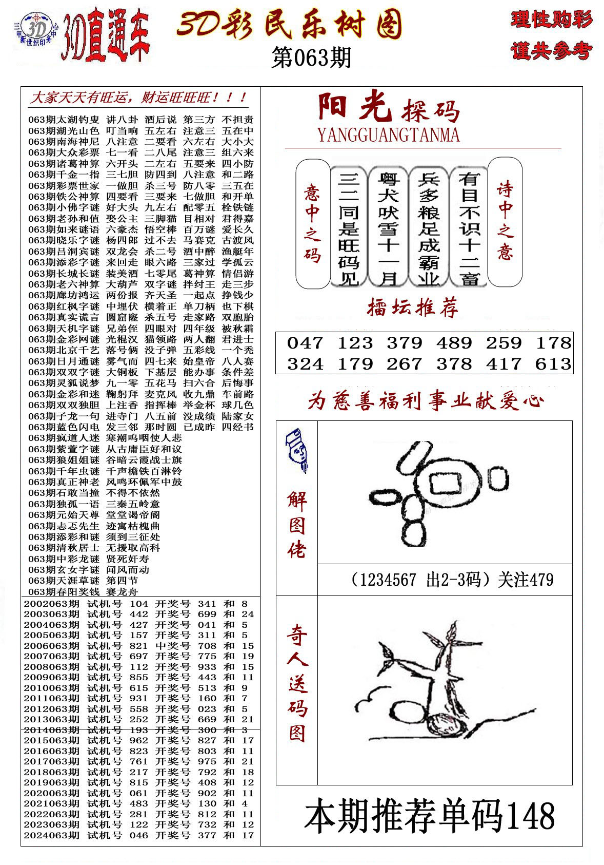 3D彩民乐树图