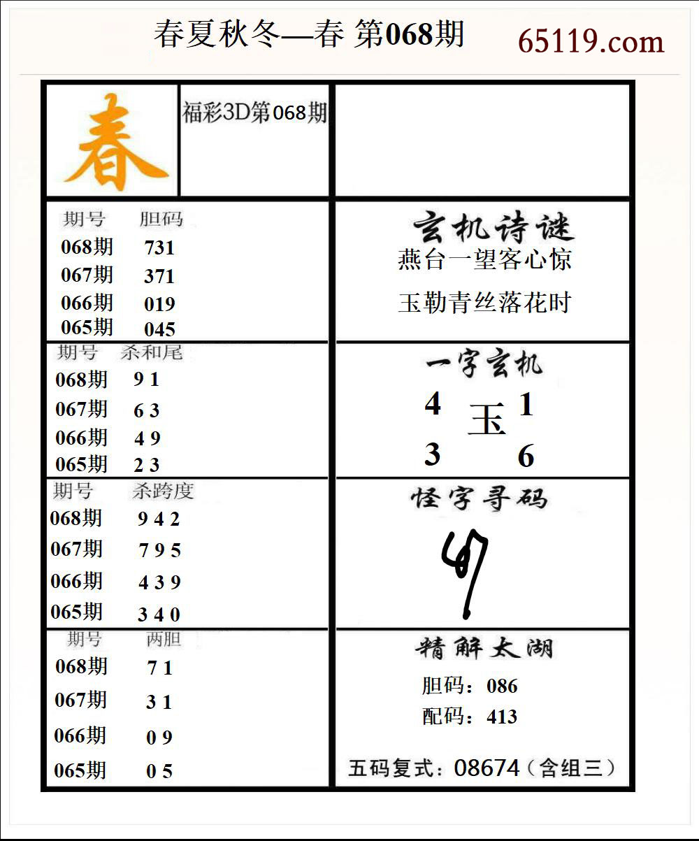 春夏秋冬—春