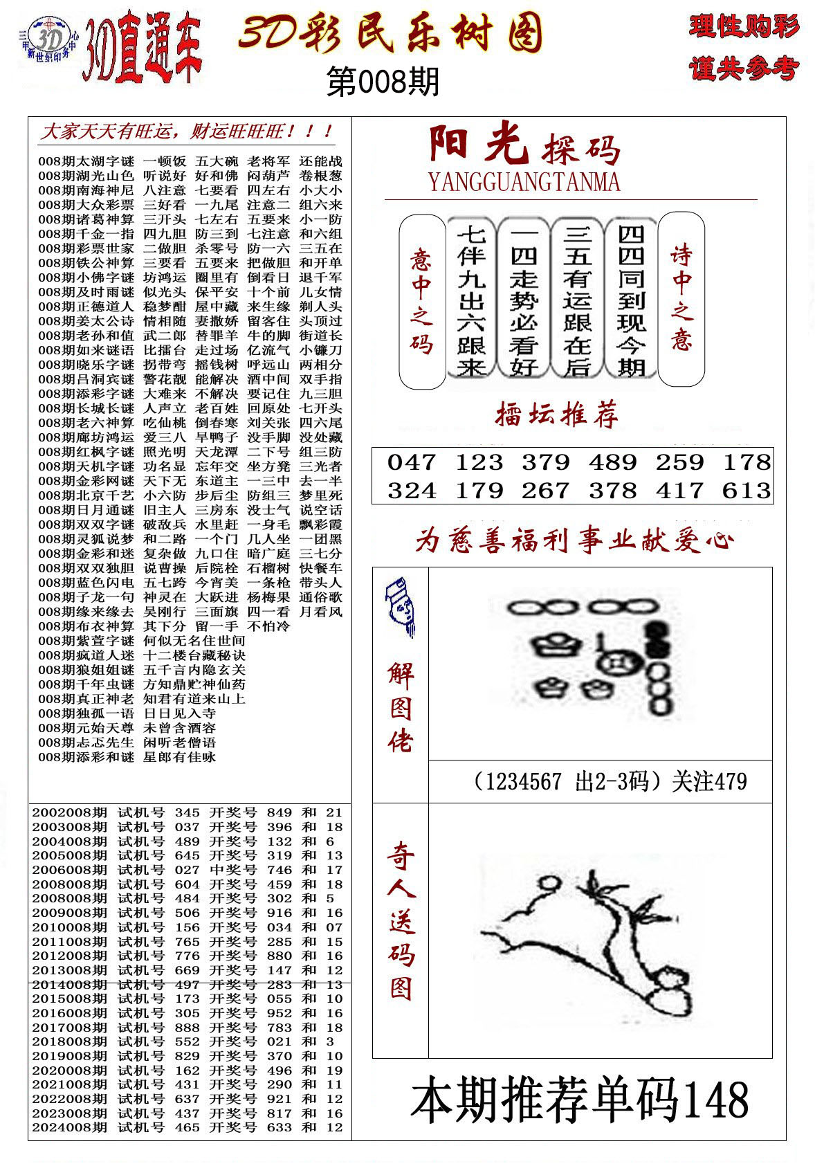 3D彩民乐树图